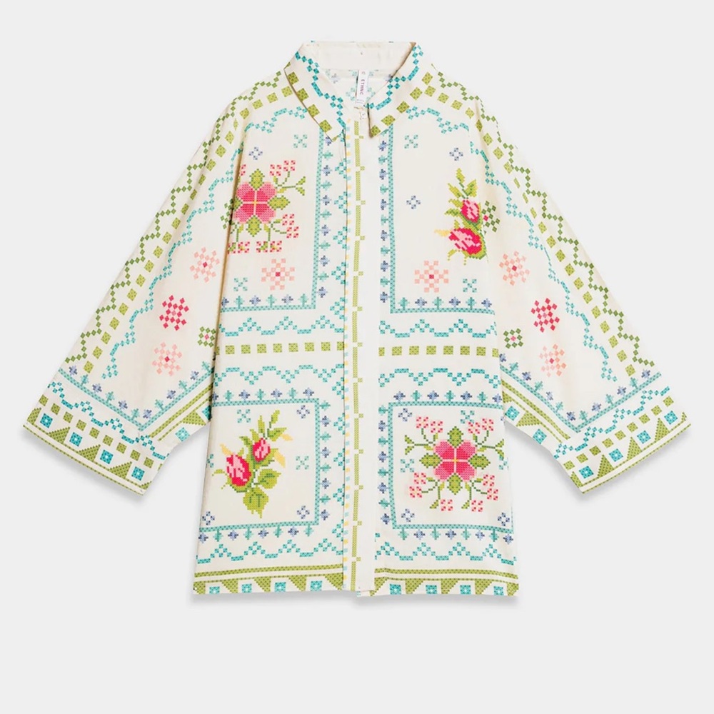 Ethnic floral co ord S